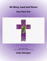 All Glory, Laud and Honor (Easy Piano Solo) piano sheet music cover